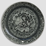 Sommer Björn Wiinblad Vier Saisonteller 17cm