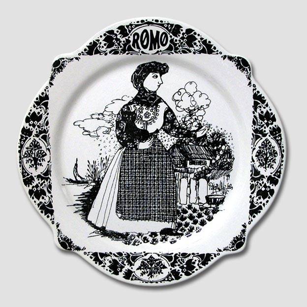 Wiinblad Teller "Rømø"