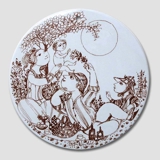 Wiinblad Teller "Mittag"