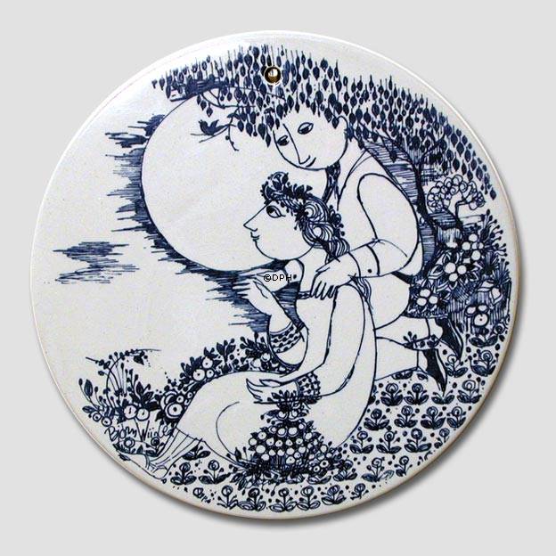 Wiinblad Teller "Abend"