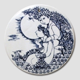 Wiinblad Teller "Abend"