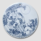 Wiinblad Teller "Mittag"