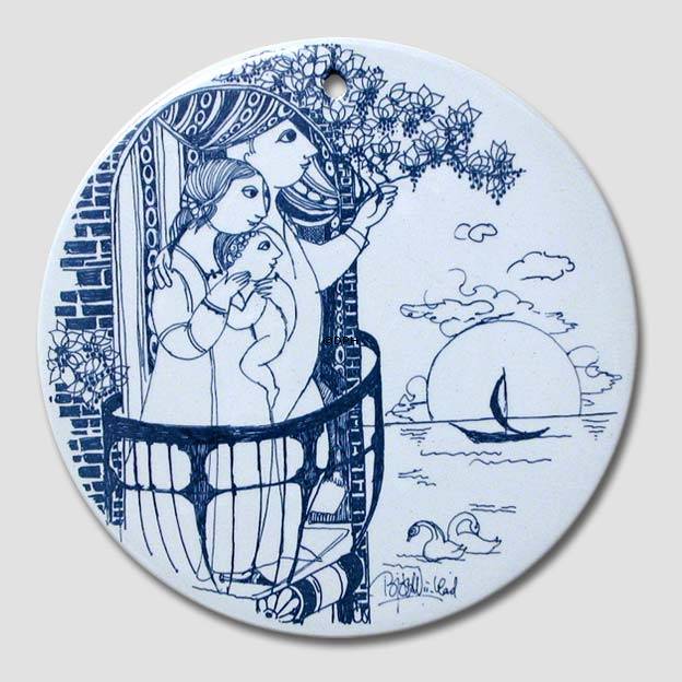 Wiinblad Teller "Morgen"