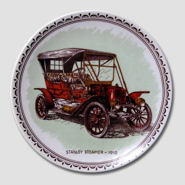 Oldtimer Teller "Stanley Steamer"