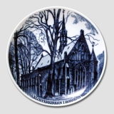 Teller mit "Die Abteikirche", Horsens, Senator