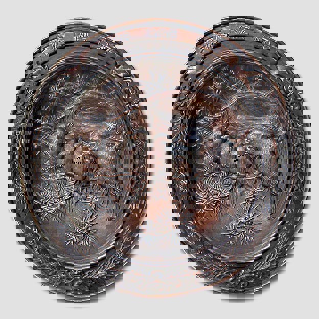 Kupferteller "Muttertag" 1982