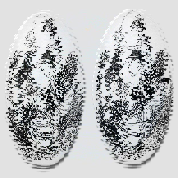 Gedenkteller der Eröffnung von Inspiration Aarhus "Sonne"