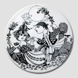 Gedenkteller der Eröffnung von Inspiration Aarhus "Sonne"