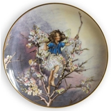 Villeroy & Boch Teller, Nr. 5. Teller in der Serie Die Blumenfeenkollektion - die Schlehdornfee