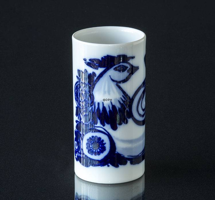 Rosenthal Studio Line Björn Wiinblad Vase mit Vogelmotiv