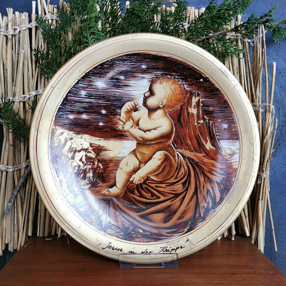 Villeroy & Boch, alle 6 Wandteller Weihnachtsgeschichte, limitiert, OVP, Ø 30 cm