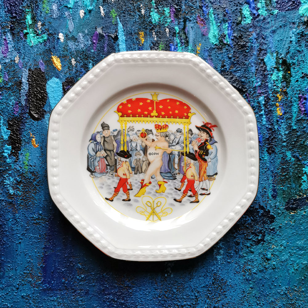 Christineholm Porzellan H.C. Andersen Märchen Teller, 6 Stück