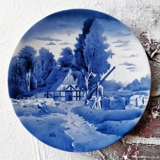 Teller mit Motiv von Hof