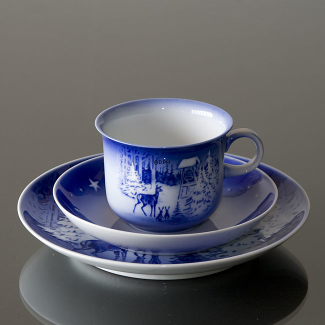 Die Glocke - 1986 Desiree Weihnachtsteller Hans Christian Andersen, Kuchenteller