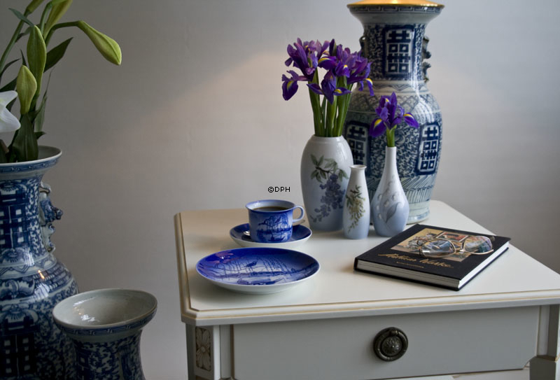 Ein Stück Perlenschnur - 1994 Desiree Hans Christian Andersen Weihnachtsteller, Kuchenteller