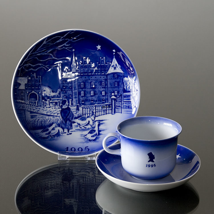 Alles am rechten Platz - 1995 Desiree Hans Christian Andersen Weihnachtsteller, Kuchenteller