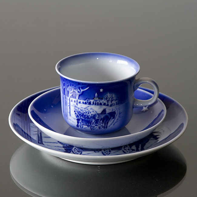 Der Gärtner und der Knappe - 1998 Desiree Hans Christian Andersen Weihnachtsteller, Kuchenteller