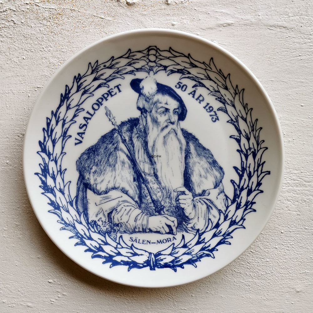 1973 Elgporslin Teller, Vasa Lauf 50. Jahr