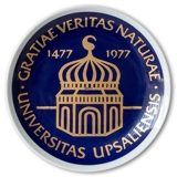 Elgporslin Gedenkteller Uppsala Universität 500. Jahrestag