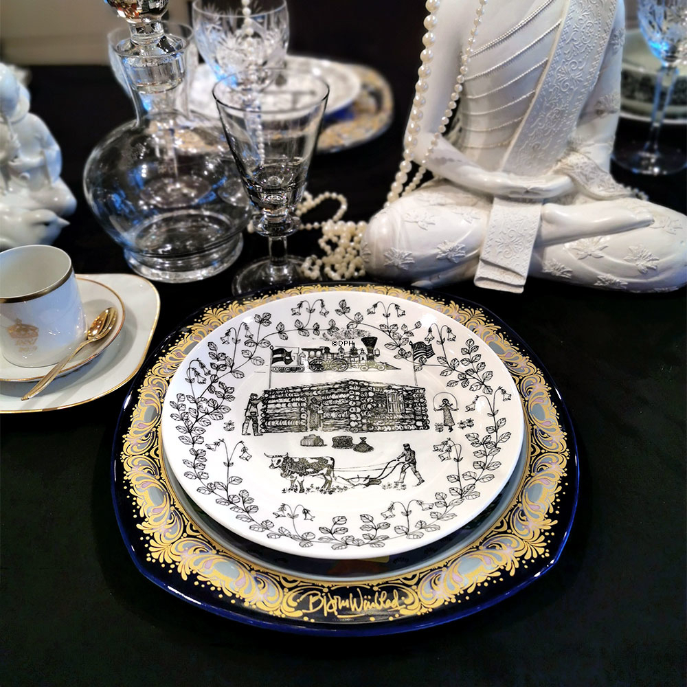 Gustavsberg Einwanderer 2, Die Immigranten, Entwurf Stig Jonson