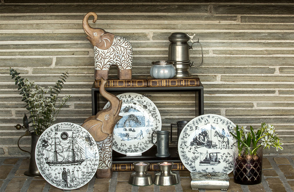 Gustavsberg Einwanderer 2, Die Immigranten, Entwurf Stig Jonson