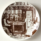 Gustavsberg Teller Das nordische Museum 100. Jahrestag
