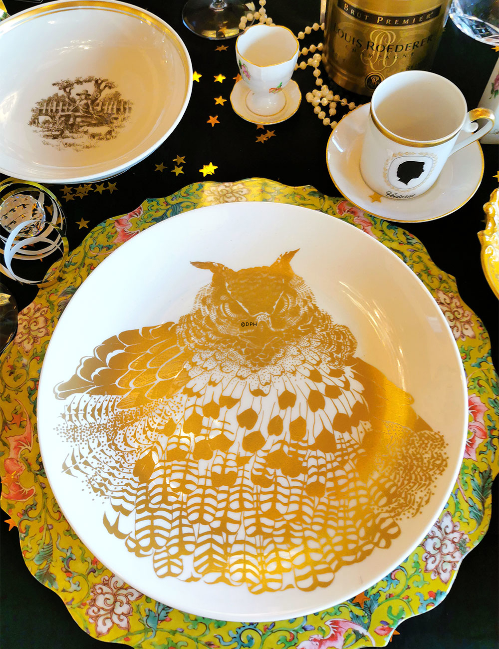 Gustavsberg Gefährdete Arten Nr. 1 Uhu