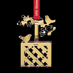 Weihnachtskorb - Georg Jensen Weihnachtsmobile 1990