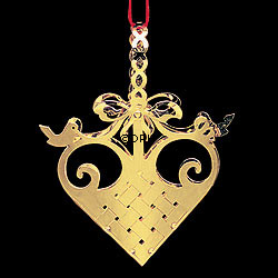 Rotkehlchennest - Georg Jensen Weihnachtsmobile 1992