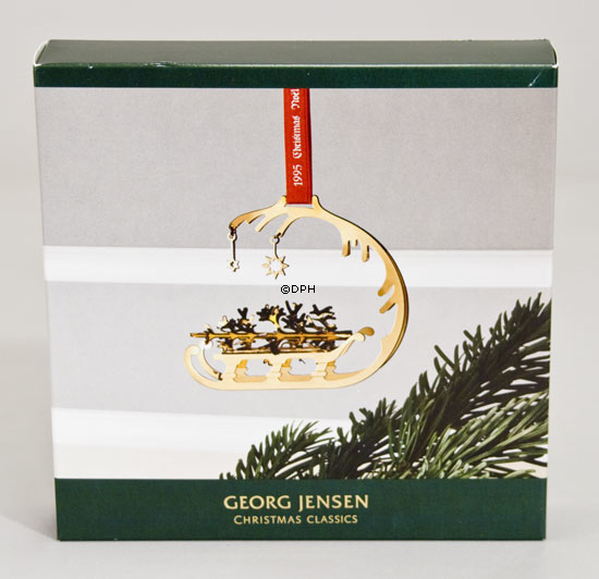 Weihnachtsschlitten - Georg Jensen Weihnachtsmobile 1995