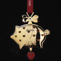 Weihnachtsschwein - Georg Jensen Weihnachtsmobile 2003