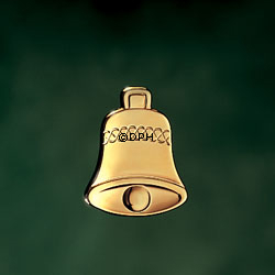 Tannenzapfen und Glocke - Georg Jensen Kerzenhalterset