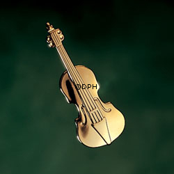 Violine und Kornett - Georg Jensen Kerzenhalterset