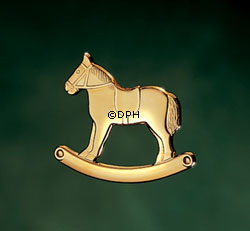 Saxophon und Schaukelpferd - Georg Jensen Kerzenhalterset