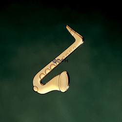 Saxophon und Schaukelpferd - Georg Jensen Kerzenhalterset