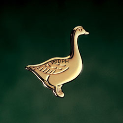 Weihnachtsbaum und Gans - Georg Jensen Kerzenhalterset 1998