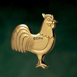 Hahn und Schneemann - Georg Jensen Kerzenhalterset 1999