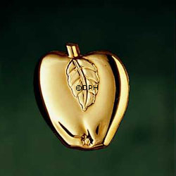 Wichtel und Apfel - Georg Jensen Kerzenhalterset 2001