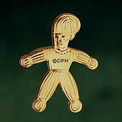 Wichtel und Apfel - Georg Jensen Kerzenhalterset 2001