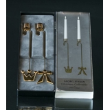 Schlaufe und Krone - Georg Jensen Kerzenhalterset 2013