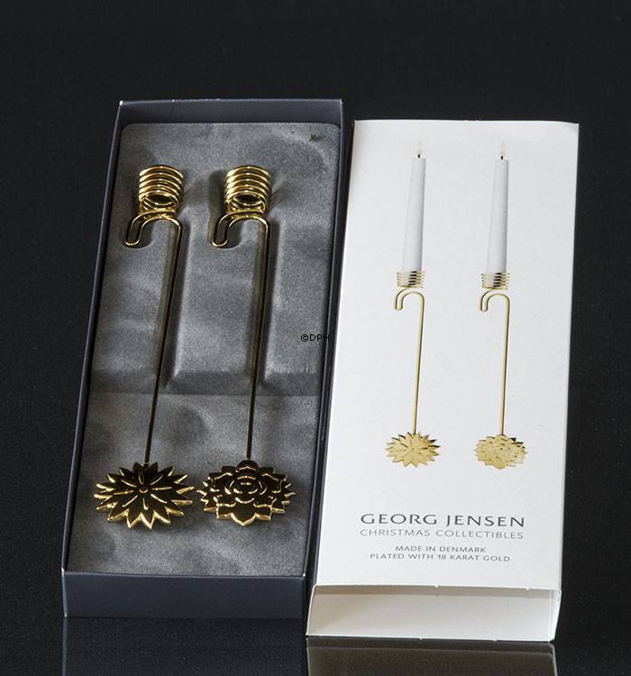 Eisnelke und Eisrosette
 - Georg Jensen Kerzenhalterset 2020