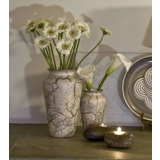 "Minto" Vase grün / rosa 30cm