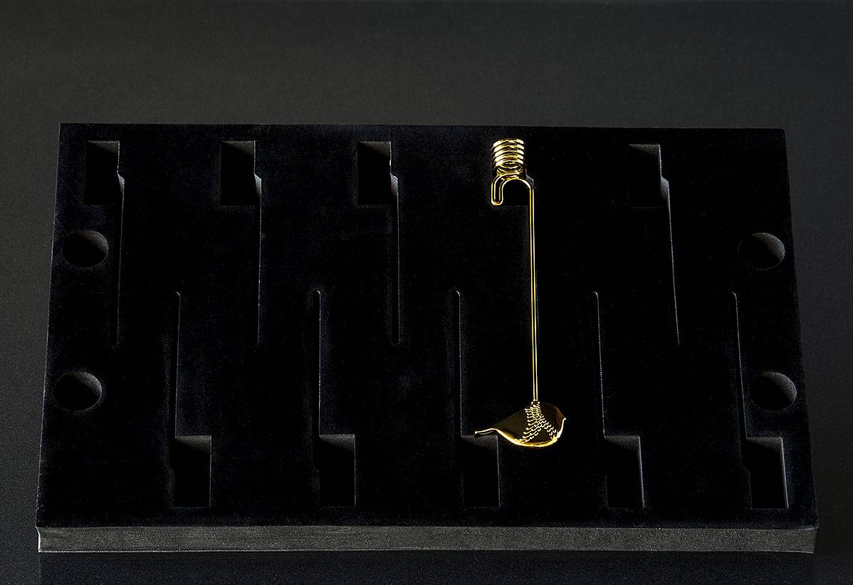 Halter für Georg Jensen Kerzenhalter 10 Stück (Passt zu Aufbawahrungsbox HA116-S)