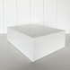 Weiße Aufbewahrungsbox mit 12 Fächern 31x23x10cm