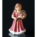 Goebel Hummel jährliche Engel Figur 2002 Engel mit Rosen