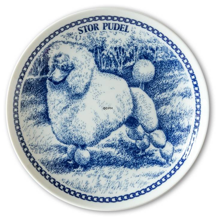 Hansa Hundeteller Nr. 4, Pudel