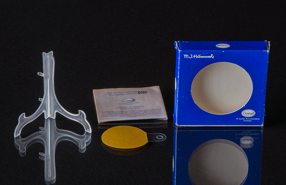 Hummel Jahresplakette 1989 Bauernjunge, Plakette