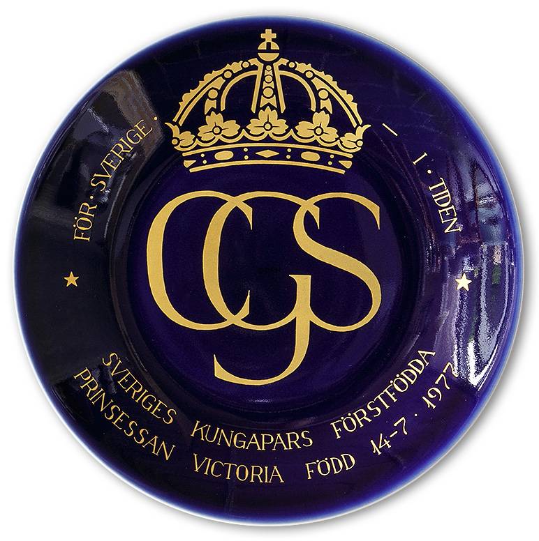 Hackefors Königsserie, Teller Nr. 7, Kronprinzessin Victoria