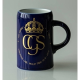 Hackefors Königsserie, Becher Nr. 9, Kronprinz Carl Philip