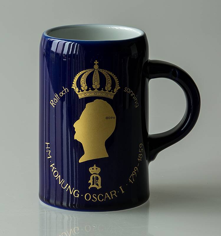 Hackefors Königsserie, Becher Nr. 10, König Oscar I.